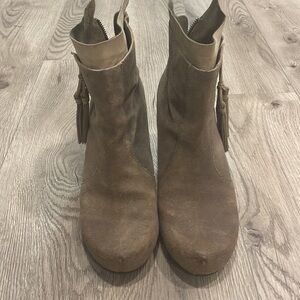 OTBT booties with tassels